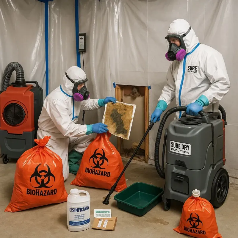 Contaminated Water Handling Protocols process in Cleburne County, AR
