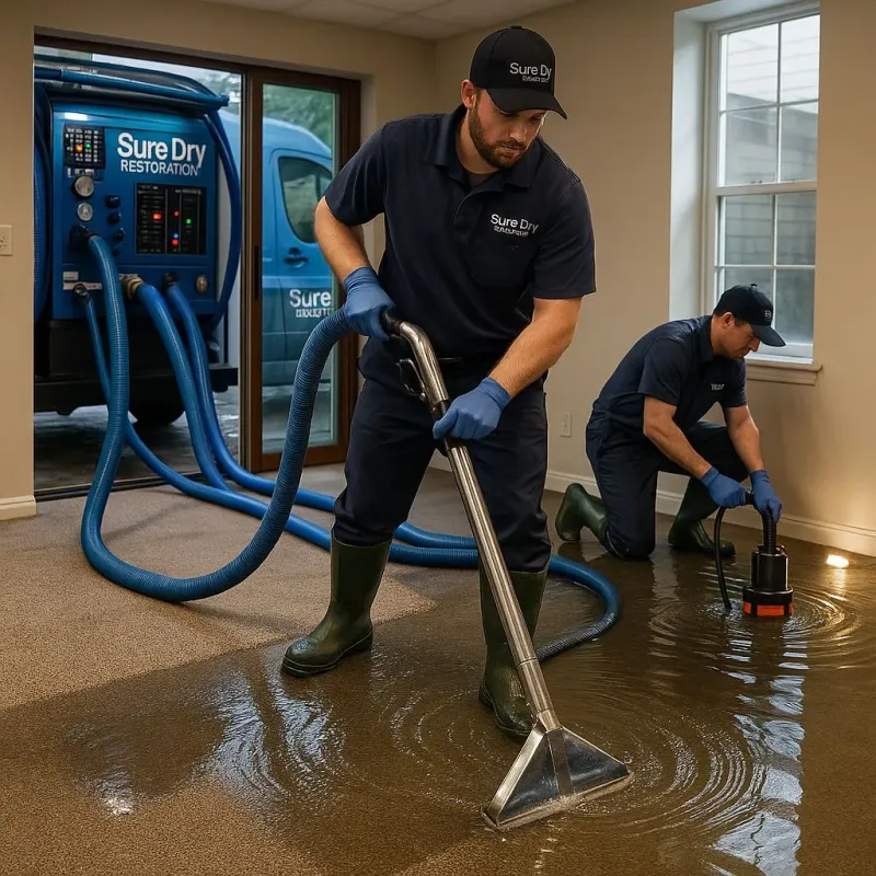Water Extraction and Removal process in Cleburne County, AR